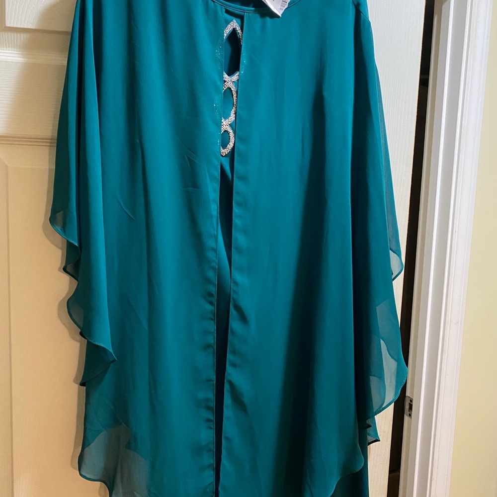 Beautiful green evening dress